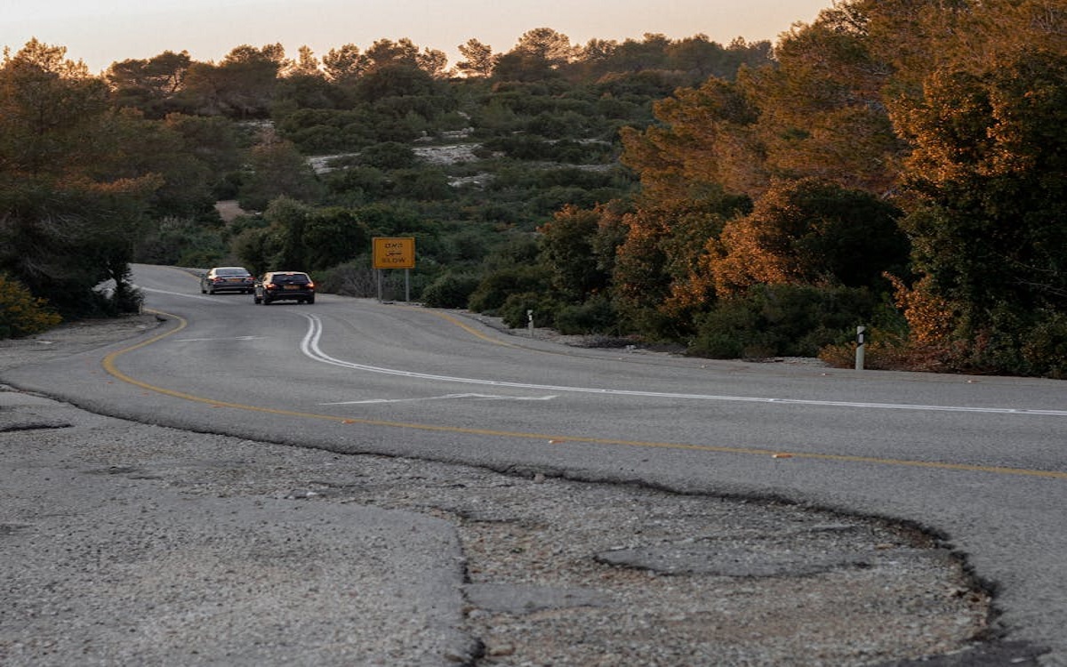 Southbound lanes of State Route 29